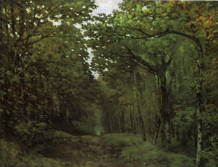 Alfred Sisley Avenue of Chestnut Trees Spain oil painting art